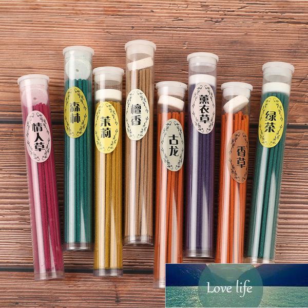 10 fragrant natural incense sticks for aromatherapy, freshening air with lavender scent