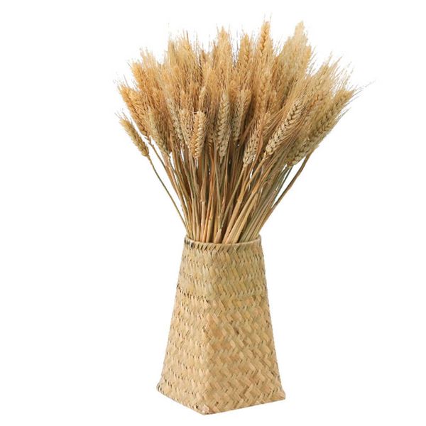 100Pcs/bag Wholesale Affordable Artificial Flowers for Bouquets - Dried Barley Blooms