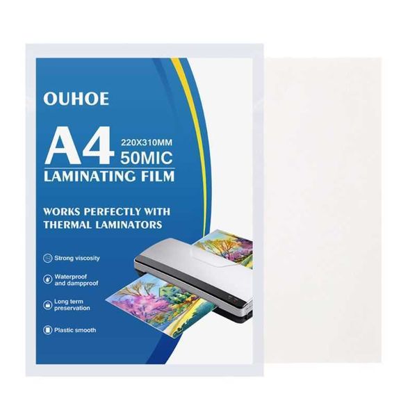 10/50/100pcs A4 thermal pouches for document and photo lamination 210611
