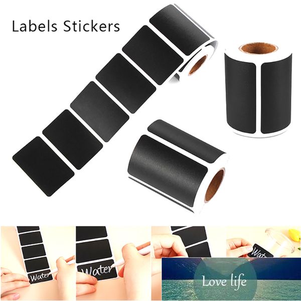 120 waterproof blackboard stickers per roll for sealing and labeling kitchen jars
