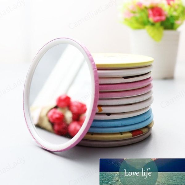 1pc Pocket Makeup Mirror  
Cute Cartoon Mini Round Mirror  
Portable Travel Makeup Mirror  
Simple Vanity Hand Mirror