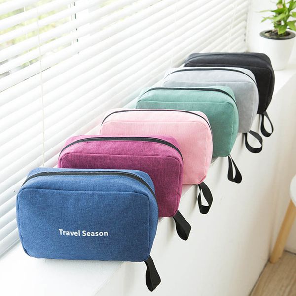 1PCS wall-mounted hanging cosmetic organizer with high capacity, waterproof and multifunctional for makeup and sundries