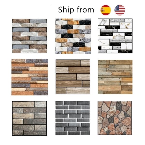 20 self-adhesive PVC wall stickers for kitchen and bathroom waterproof decor