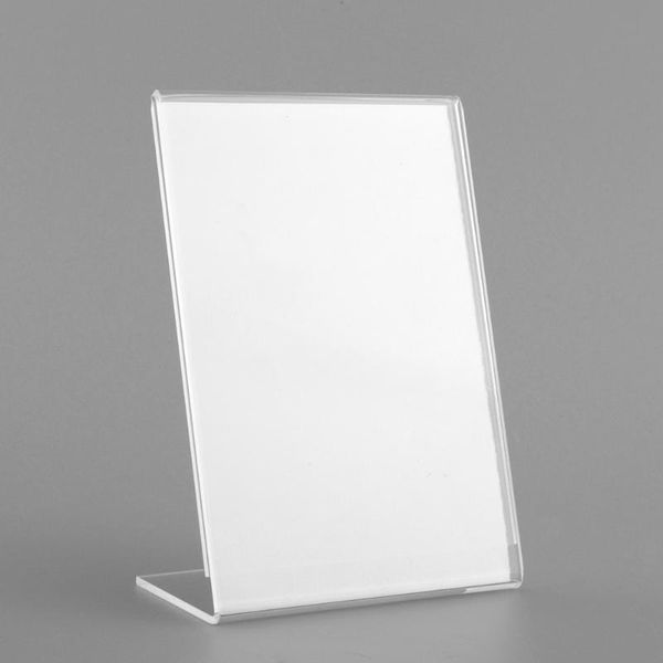 25-piece set of A4/A5/A6 acrylic display stands for menus, price cards, and promotional posters