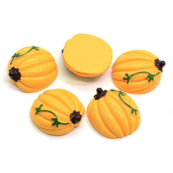 3D adorable resin pumpkin cabochons for DIY crafts and bow centers