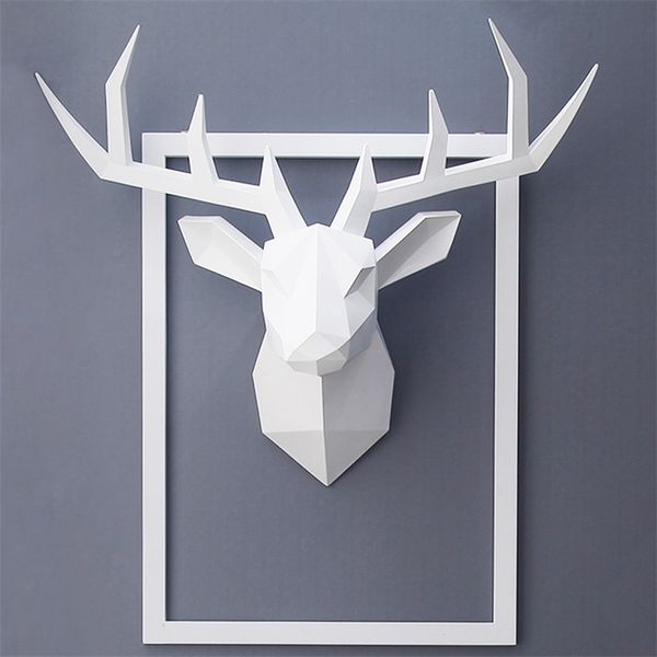 3D animal head wall decor for stylish home interiors