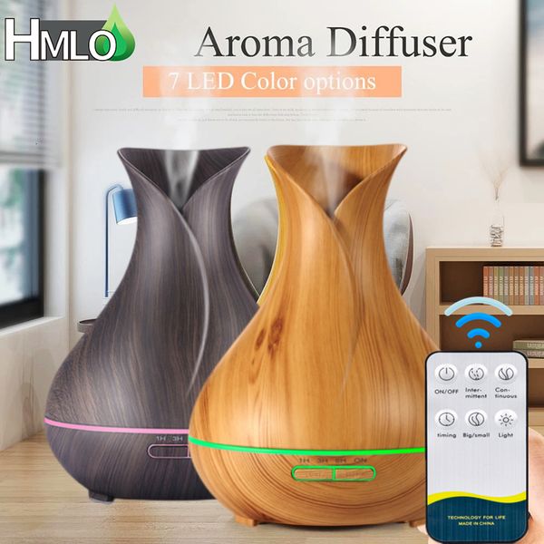 500ml ultrasonic essential oil diffuser with humidifier for aromatherapy and home fragrance