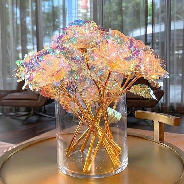 510 pieces of rose gold crystal dried flowers, perfect for Christmas, weddings, anniversaries, Mother's Day, and Valentine's gifts