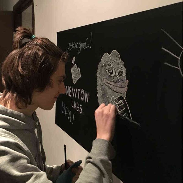 60x200cm kids' room wall decals - vinyl chalkboard stickers for children's blackboard paint walls