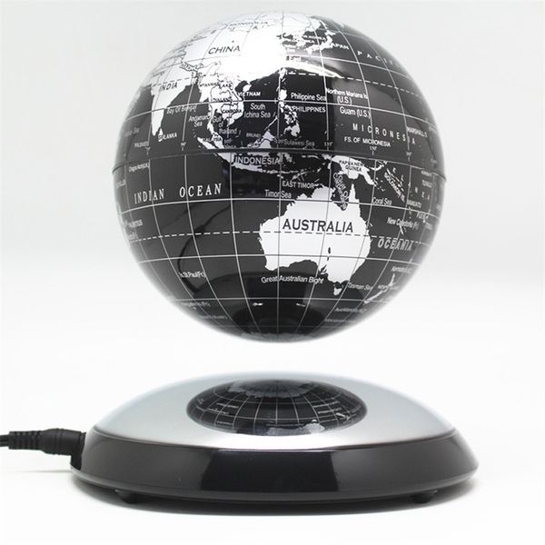 6-inch magnetic levitation floating globe for desktop decoration, a unique Christmas or anniversary gift