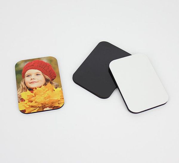 7x5x0.4cm MDF wood fridge magnets for sublimation, customizable wooden refrigerator stickers SN4454