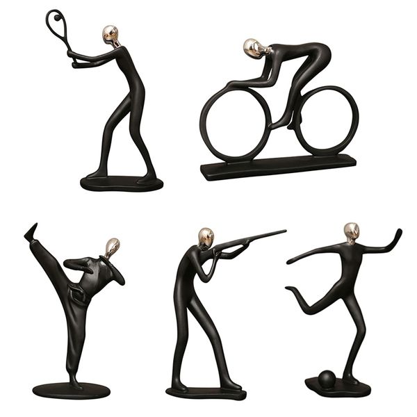 Bicycle Statue Champion Cyclist Sculpture Figurine Resin Modern Abstract Art Athlete Bicycler Figurine Home Decor 210811

Resin abstract sculpture of a champion cyclist, modern athlete figurine for...