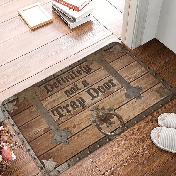Carpet Dnd Bathroom Mat Not A Trap Door Rug For Living Room Entryway Decor
