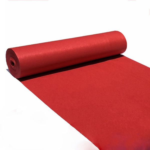 Carpet for wedding decor, customizable party aisle runners in red for celebrations, awards, and events