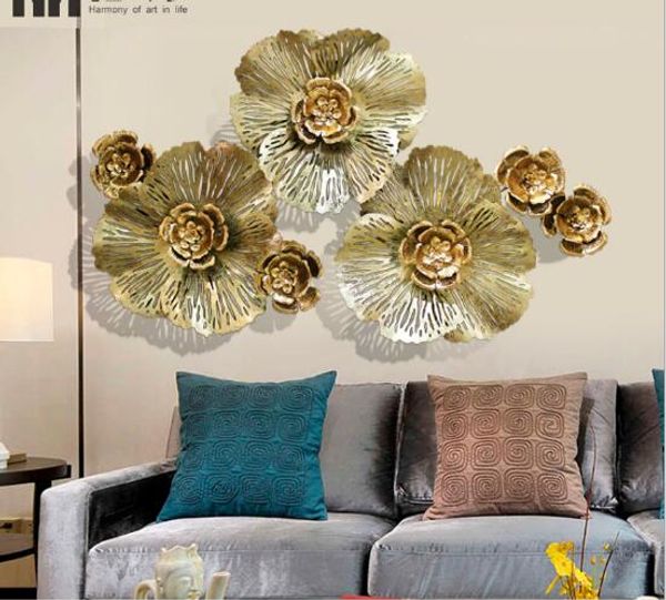 Chinese iron decorative plates with modern 3D designs for creative wall hangings and home decor