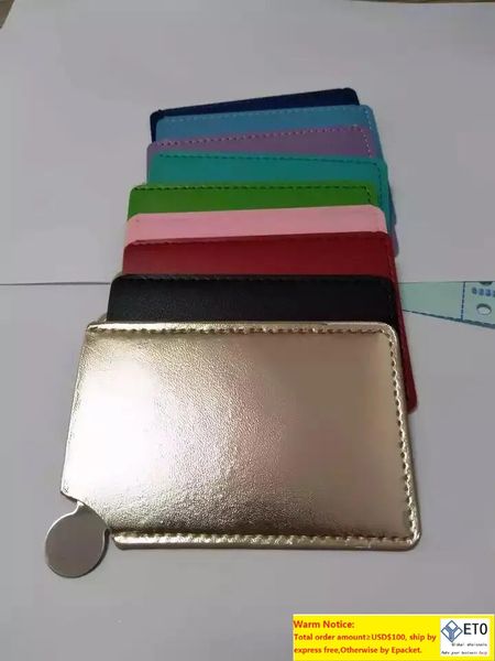 Classic small square stainless steel fashion mirror with packaging, high-quality VIP gift by Anita Liao