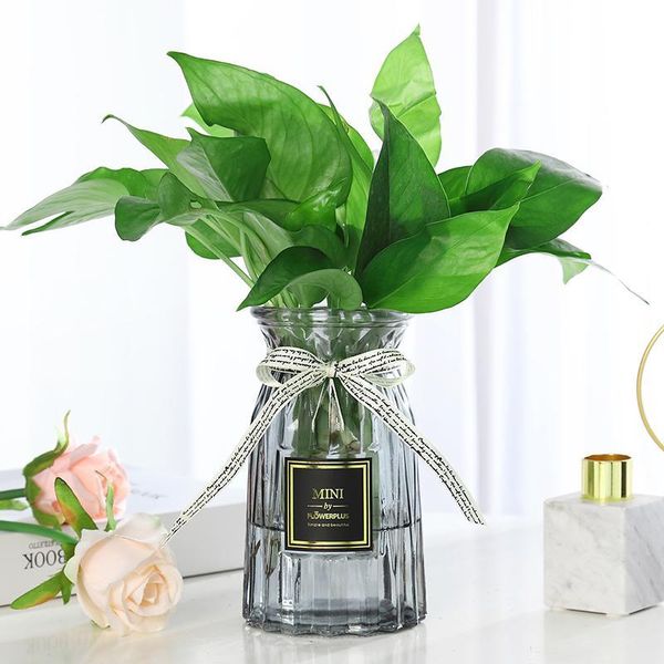 Contracted origami flower vase for hydroponic green plants, Nordic-style home decor