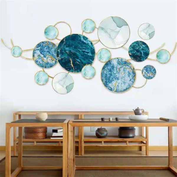 Creative 3D marble wall decals for home decor, removable vinyl murals as self-adhesive art stickers for house decoration