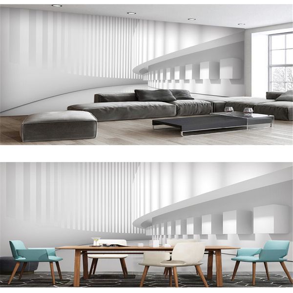 Customizable 3D space-themed wall murals for living rooms and bedrooms