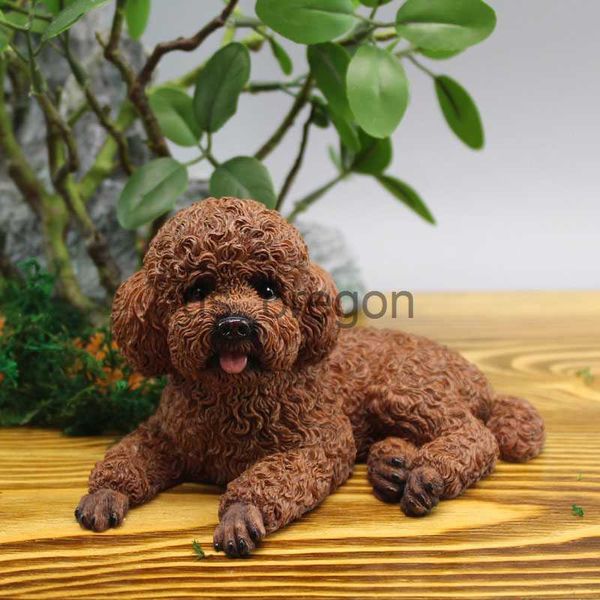 Decorative figurines featuring cute simulated teddy bears for home, car, and outdoor landscape decoration