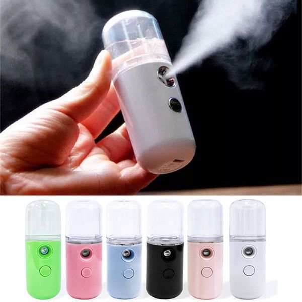 DHL Mini USB Portable Alcohol Sprayer - Compact Perfume Diffuser for Travel, Facial Moisturizing and Skin Care