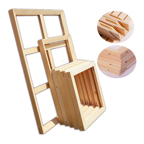 DIY wooden frames for canvas art, easy to assemble for oil paintings and wall posters