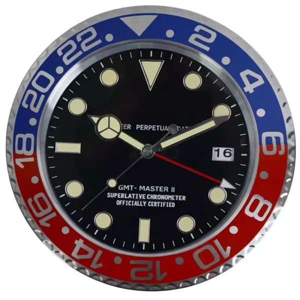 Elegant oversized 34cm wall clocks featuring quiet operation, LED illumination, and sleek stainless steel design for enduring style