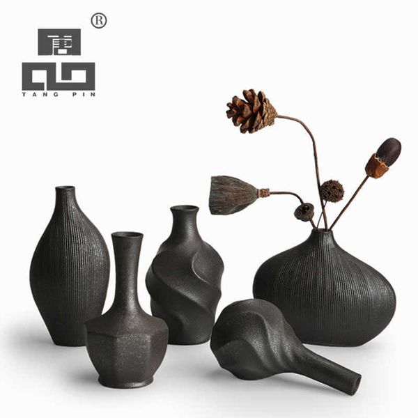 European modern fashion mini ceramic flower vase for home decor, wedding tabletop decoration