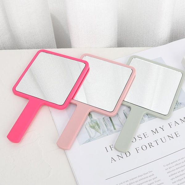 Fashionable women's compact vanity mirror with handle, a luxurious VIP gift item from the LX3293 ladies' collection