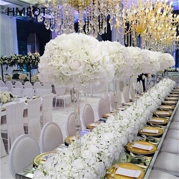 Gypsophila rose artificial floral arrangements for table centerpieces, wedding arches, backdrops, and party decor