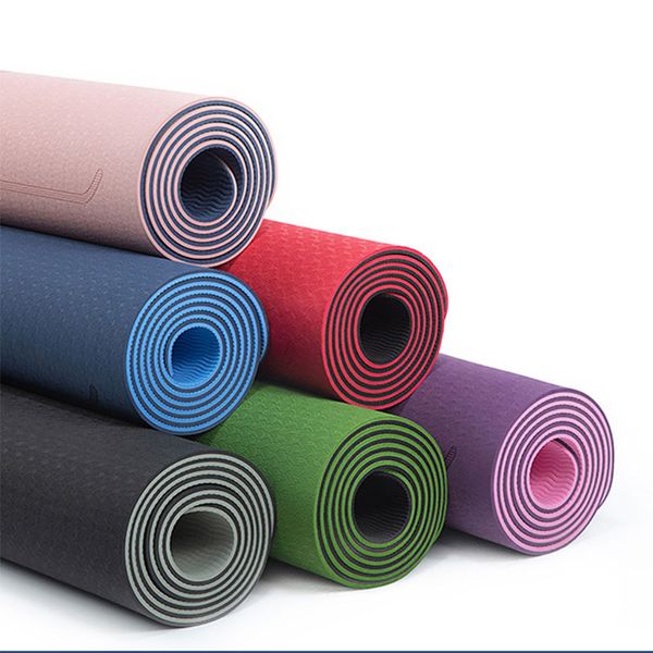 Home Carpet TPE soundproof and shockproof sports fitness mat, anti slip and thickened floor mat, household silent jump rope shock pad, yoga

TPE soundproof and shock-absorbing fitness mat for home,...