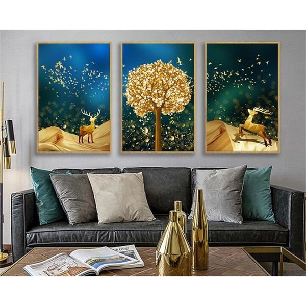 Home D-XS Canvas Painting Custom Prints Wall Art for Living Room Oil Decor Modular Poster 201106