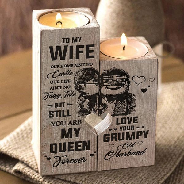 Husband to Wife - You Are My Queen Forever - Candle Holder with Candle Gift for Birthday Anniversary SAL99 210310

Husband to Wife - My Eternal Queen - Candle Holder Gift for Birthday or Anniversar...