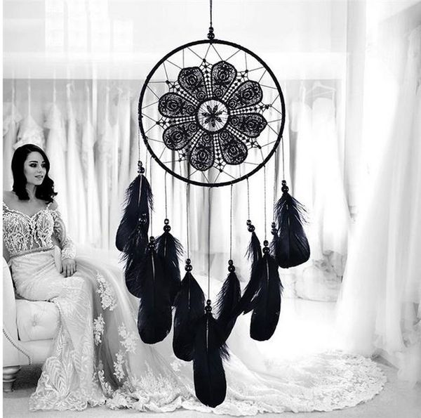 Indian-style handmade dreamcatcher wind chimes for home wall decor