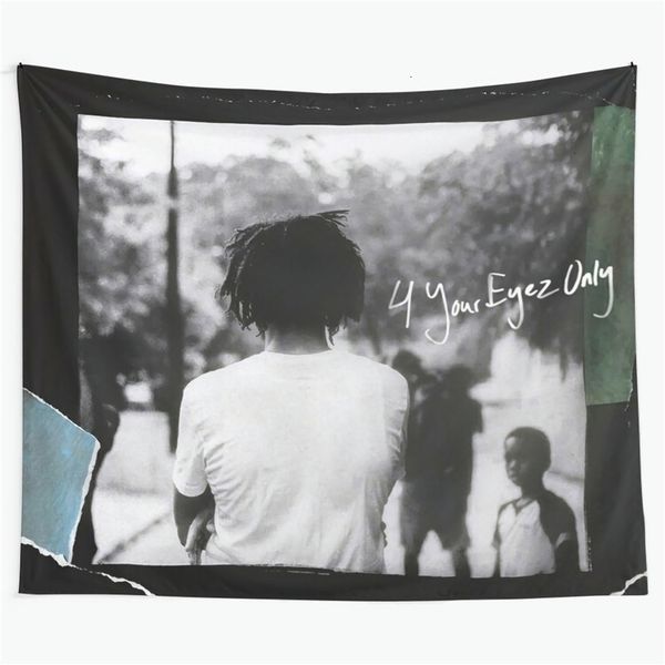 J Cole 4 Your Eyez Only tapestry wall art for bedroom and living room decor