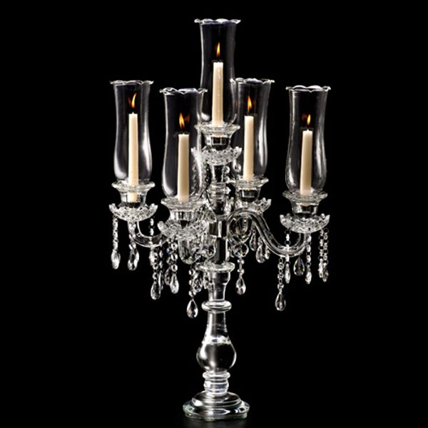K9 crystal candelabra for elegant wedding and event decorations