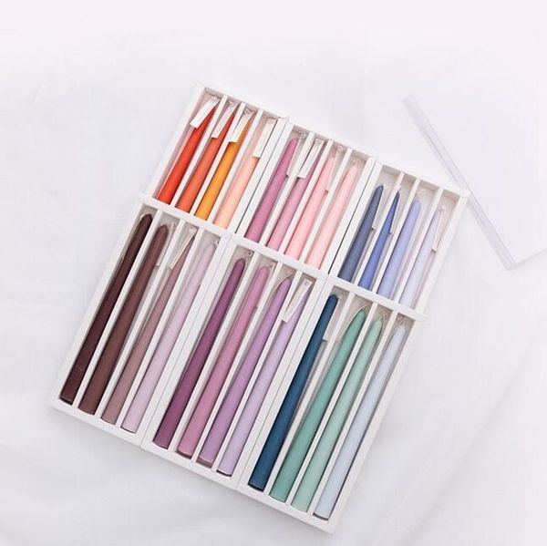 Long-lasting scented pencil-shaped candles, safe and smokeless, perfect for kids' parties, weddings, and home decor favors