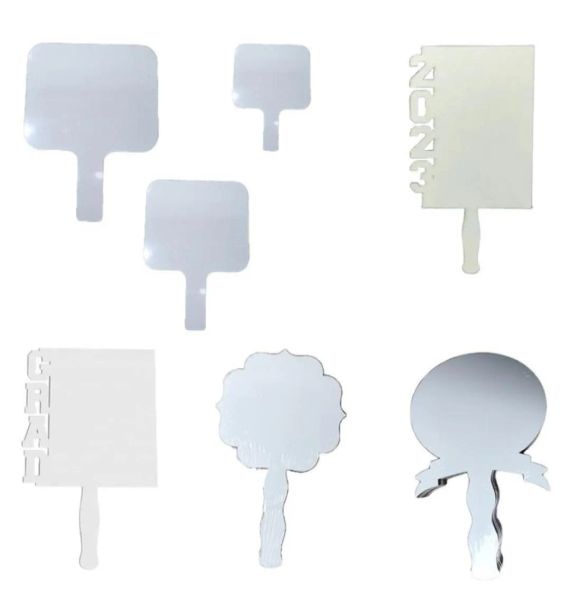 MDF sublimation fan frames with heat transfer graduation paddle design
