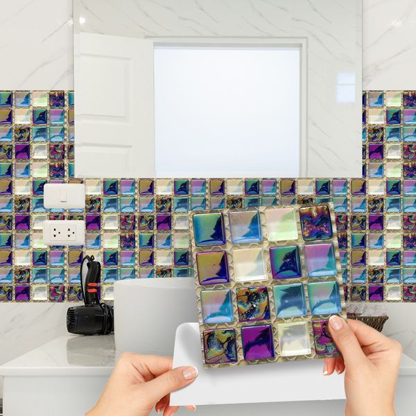 mosaic kitchen grease proof tile sticker bathroom waterproof self adhesive wall sticker imitation tile pvc floor sticker wholesale

Waterproof self-adhesive mosaic-style PVC stickers for kitchen and bathroom walls and floors