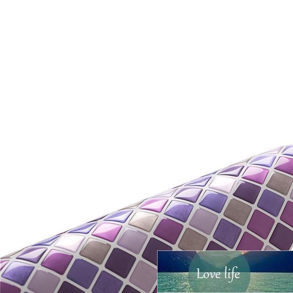 Mosaic self-adhesive peel-and-stick tiles for DIY kitchen and bathroom backsplash, 3D design LZ0071