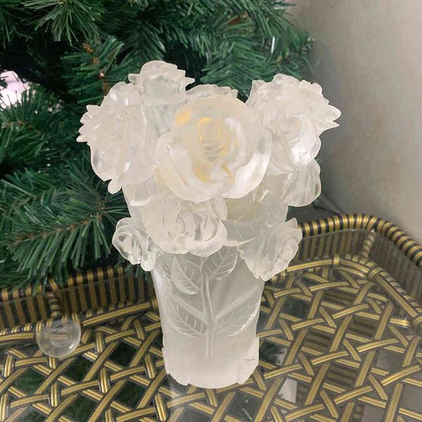 New Censer Burner Crystal Flower Incense Burner Creative Arabian Style Incense Stick Holder Ornaments Home Decor Christmas Gifts H1222