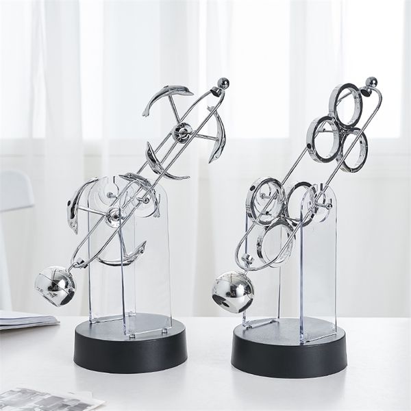 Newton's Cradle balance balls for home and office decor, a physics pendulum science desk accessory