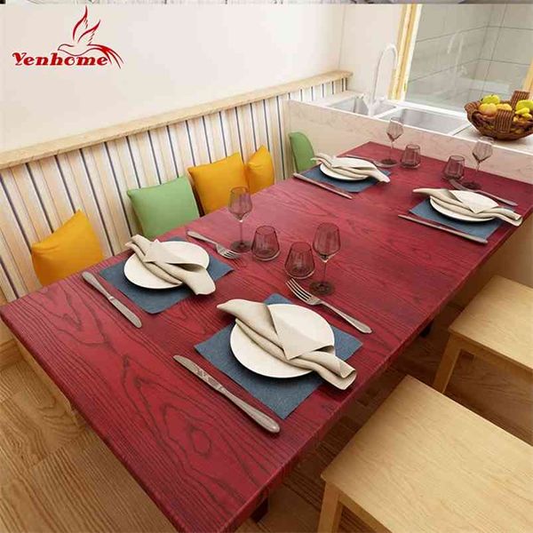 PVC vinyl wood grain adhesive film for kitchen cabinets, tables, waterproof self-stick wallpaper, and phone case decals 210722