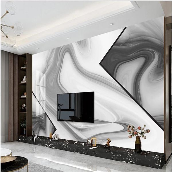 Simple elegant white gray marble wallpapers background wall