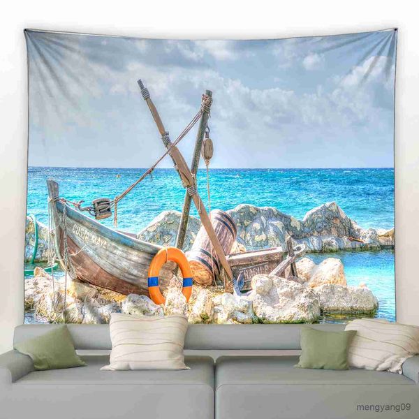 Tapestries Beach Tapestry Sunrise Ocean Coastal Sunset Sea Hawaii Seaside Scene Sunbeam Wall Hanging Decor Fabric Home Dorm for Living Room

Hawaiian beach tapestry featuring sunrise and sunset oce...
