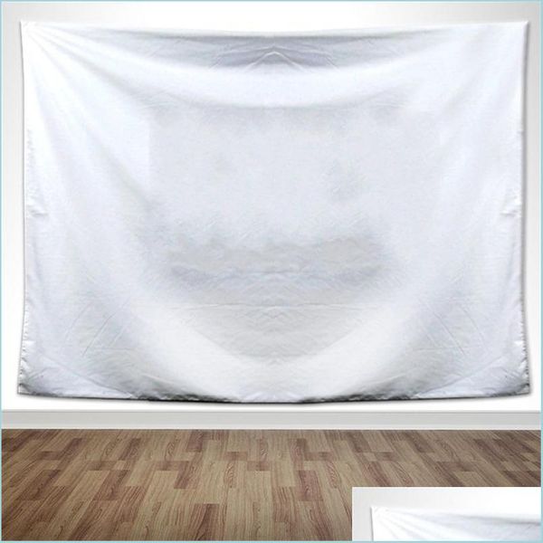 Tapestries Custom Tapestry Large Size Fashion Short Plush Colourf Blank Tapestries Home Furnishing Decoration Mti 50Cs Q2 Drop Deliv Dhfg7