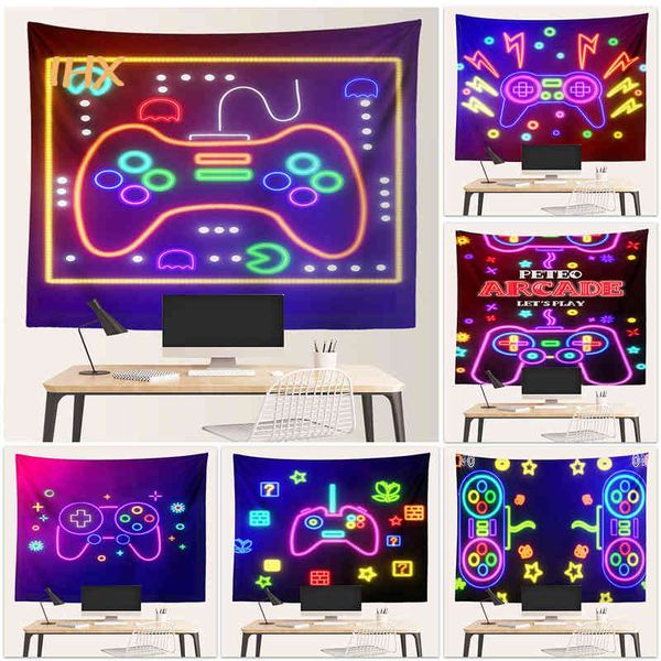 Tapestry Game Anime Carpet Wall Hanging Boy Room Decor Hippie Boho Abstract Lar