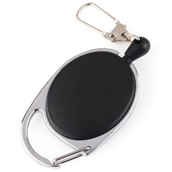 Telescopic Key Ring featuring Wire Rope Anti-Theft Buckles, Innovative Mountaineering Spring Keychain for Outdoor Use W8614