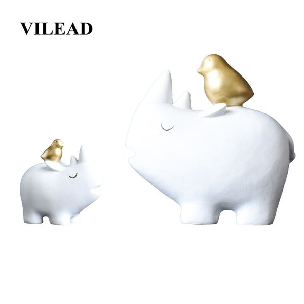 VILEAD 9cm 19cm 21.5cm Resin Bird Rhino Girl Figurines Creative Nordic Fantasy Animals Ornament Home Decoration Accessories Gift T200703

VILEAD resin figurines featuring fantasy animals like birds and rhinos in Nordic style, measuring 9cm, 19cm, and 21.5cm, perfect for home decor or as gifts