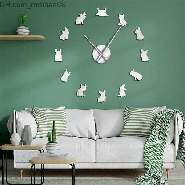 Wall Clocks French Bulldog DIY Giant Wall Clock France Domestic Dog Large Modern Wall Clock Frenchie Wall Watch Dog Breeds Dog Lovers Gift 2

DIY Oversized French Bulldog Wall Clock - Modern Large ...